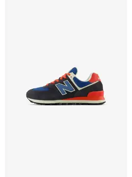 New Balance: Чёрные кроссовки  574