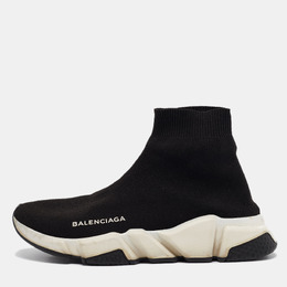 Balenciaga: Чёрные кроссовки  Speed