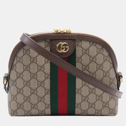 Gucci: Бежевая сумка  Ophidia GG