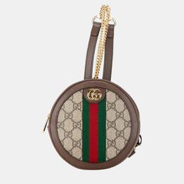 Gucci: Бежевый рюкзак  GG Supreme