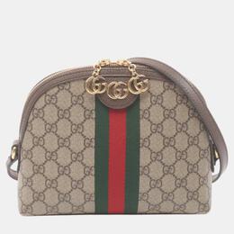 Gucci: Бежевая сумка  Ophidia GG