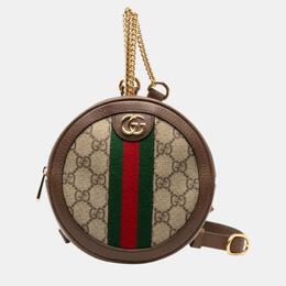 Gucci: Бежевый рюкзак  GG Supreme