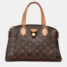 Louis Vuitton: Коричневая сумка 