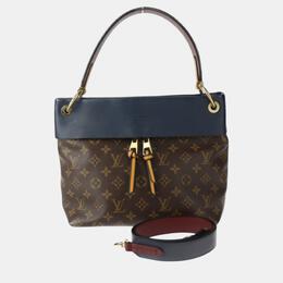 Louis Vuitton: Коричневая сумка 