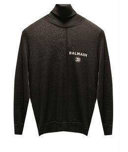 BALMAIN: Чёрный свитер 