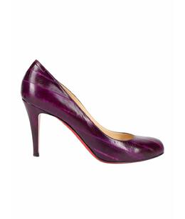 CHRISTIAN LOUBOUTIN: Фиолетовые туфли 