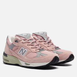 New Balance: Розовые кроссовки 