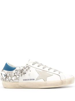 Golden Goose: Белые кроссовки  Super Star