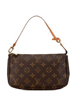 Louis Vuitton Pre-Owned: Коричневая сумка 