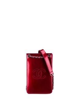 CHANEL Pre-Owned: Розовая сумка через плечо 