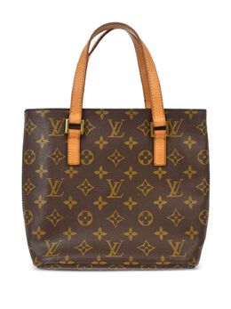 Louis Vuitton Pre-Owned: Коричневая сумка-шоппер 
