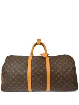 Louis Vuitton Pre-Owned: Коричневая сумка 