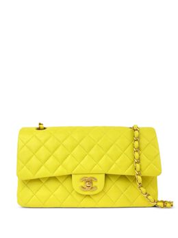 CHANEL Pre-Owned: Жёлтая сумка 