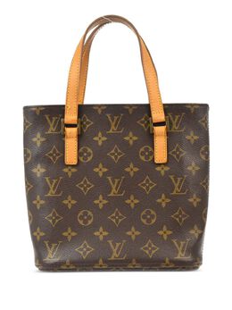 Louis Vuitton Pre-Owned: Коричневая сумка-шоппер 