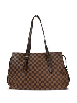 Louis Vuitton Pre-Owned: Коричневая сумка-шоппер 