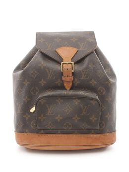 Louis Vuitton Pre-Owned: Коричневый рюкзак 