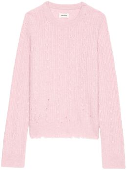 Zadig&Voltaire: Розовый свитер 