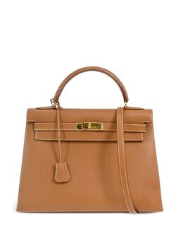 Hermès Pre-Owned: Коричневая сумка 