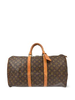 Louis Vuitton Pre-Owned: Коричневая сумка 