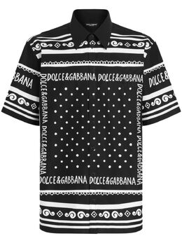 Dolce & Gabbana: Чёрная рубашка 
