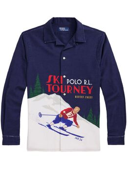 Polo Ralph Lauren: Рубашка с принтом 