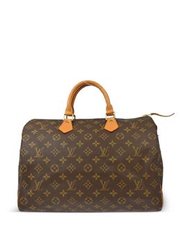 Louis Vuitton Pre-Owned: Коричневая сумка 