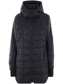 Canada Goose: Чёрное пальто 