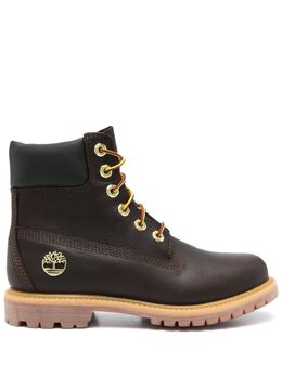 Timberland: Коричневые ботинки 