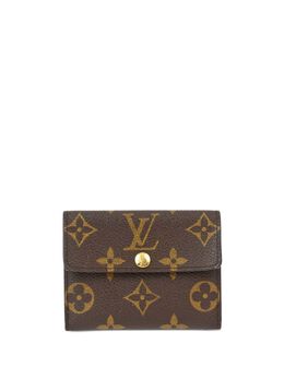 Louis Vuitton Pre-Owned: Коричневый кошелёк 