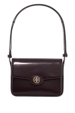 Tory Burch: Коричневая сумка  Robinson