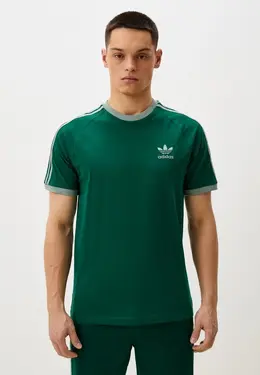 adidas Originals: Зелёная футболка 