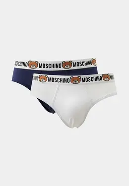 Moschino Underwear: Белые трусы 