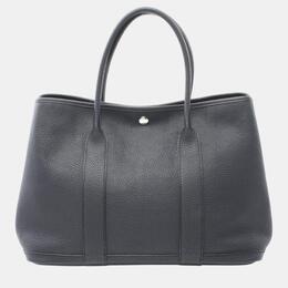 Hermes: Голубая сумка-шоппер 