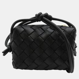 Bottega Veneta: Чёрная сумка  Camera