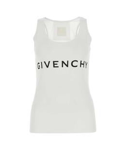 GIVENCHY: Белая майка 