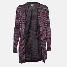 M Missoni: Фиолетовый кардиган 