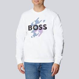 BOSS: Белый свитшот 