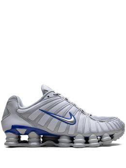 Nike: Светлые кроссовки  Shox TL
