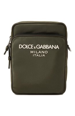 Dolce & Gabbana: Сумка цвета хаки 