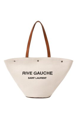 Saint Laurent: Сумка  Rive Gauche с принтом