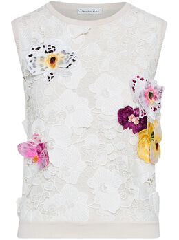 Oscar de la Renta: Белая майка 