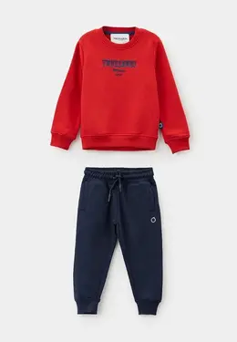 Trussardi Junior: Красный костюм 