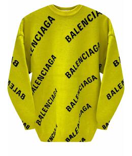 BALENCIAGA: Свитер оверсайз 