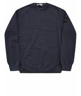 STONE ISLAND: Синяя толстовка 