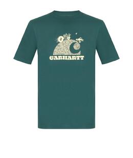 CARHARTT WIP: Хлопковая футболка 