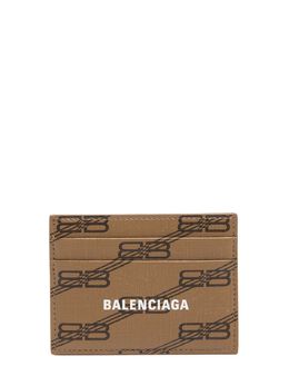 BALENCIAGA: Картхолдер с принтом 