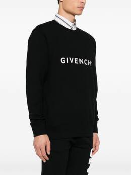 Givenchy: Чёрный свитшот 