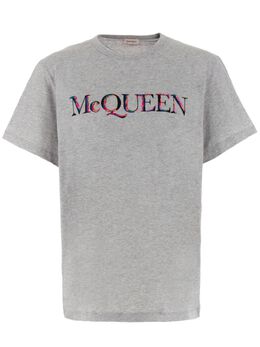 Alexander McQueen: Хлопковая футболка 