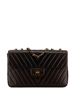 CHANEL Pre-Owned: Коричневая сумка 