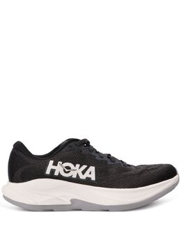 HOKA: Чёрные кроссовки 